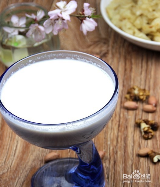 核桃花生露的做法步骤