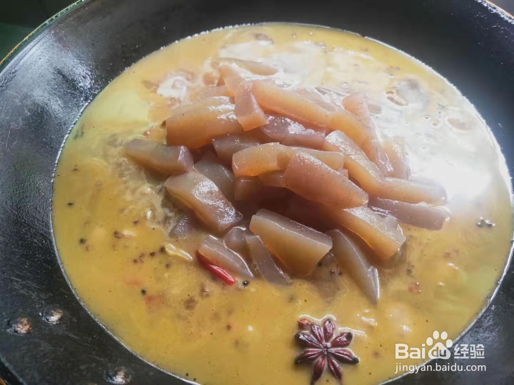 泡椒魔芋烧鸭边腿---便秘小菜谱