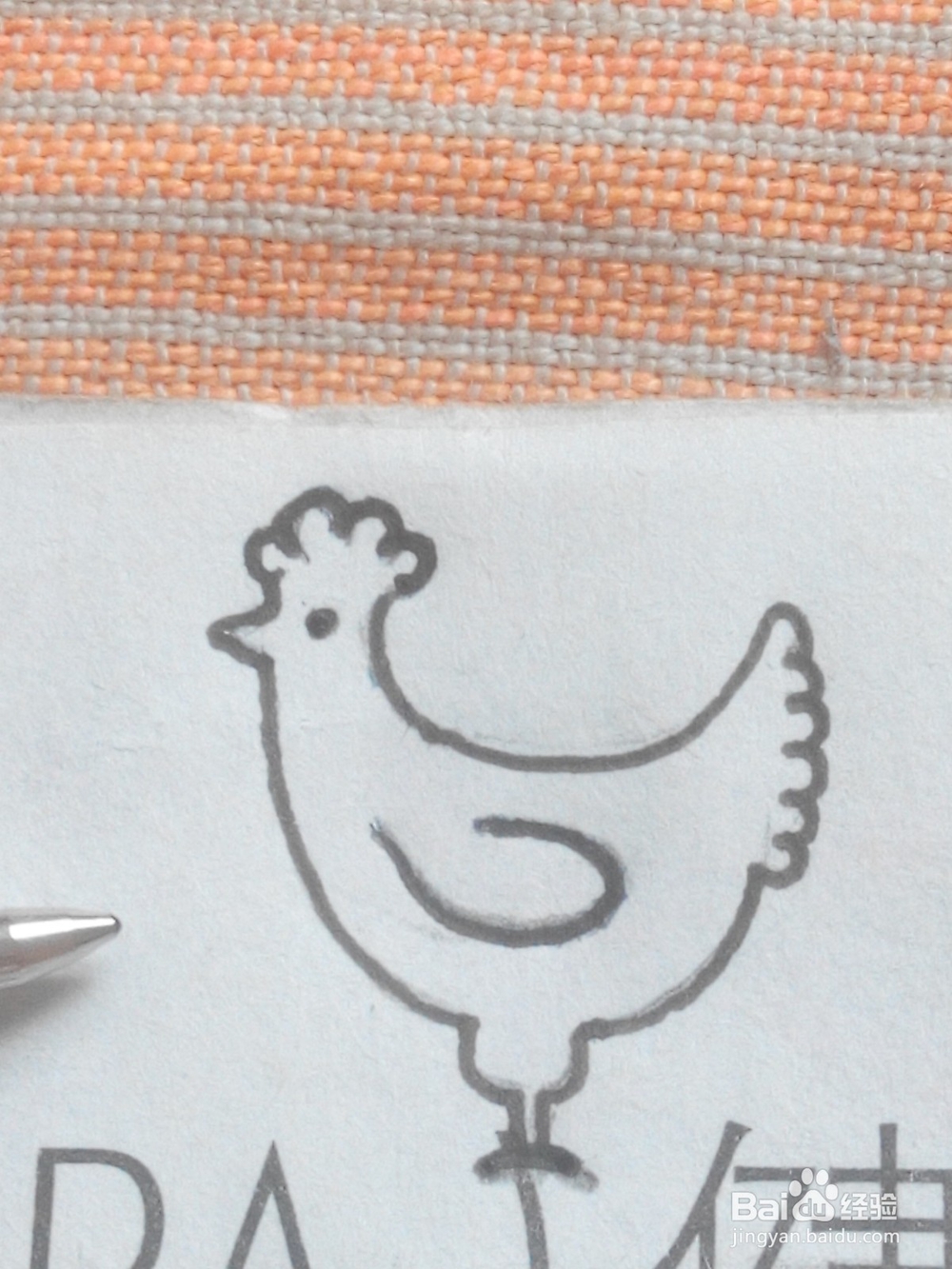 简笔画大公鸡怎么画51