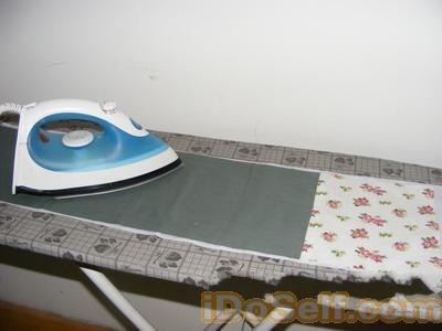 蝴蝶结长款布艺钱包的制作教程