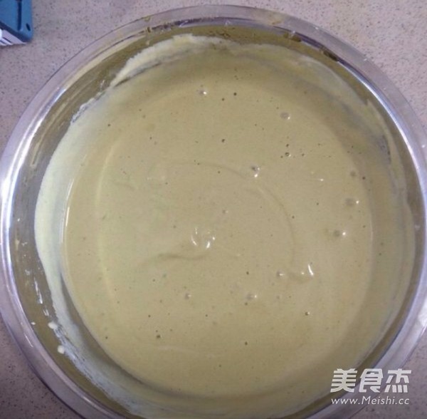 抹茶蛋糕卷的做法