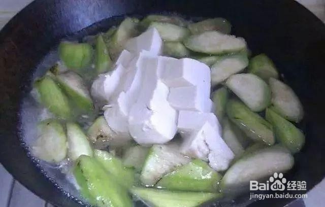 丝瓜豆腐靓汤