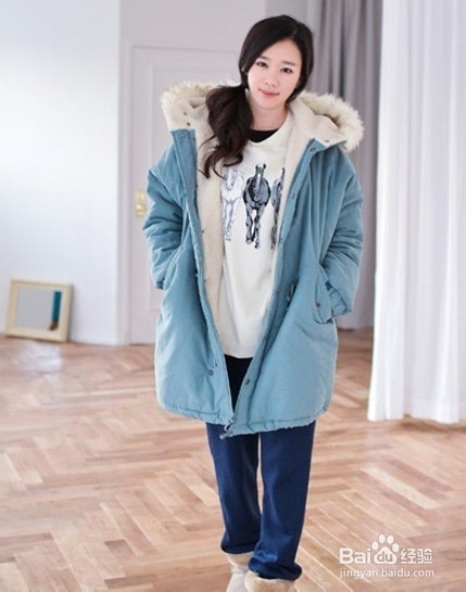 拒绝“熊样” 冬装新款棉服显瘦美搭