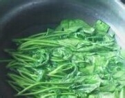 空心菜蒜茸的做法!