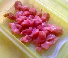 八分钟速成的上班族营养晚餐——无火豉椒鸡丁