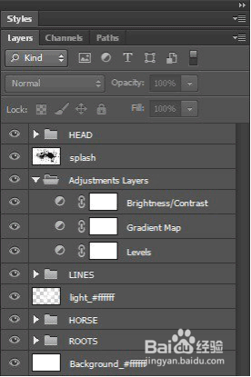 PS建筑插画教程
