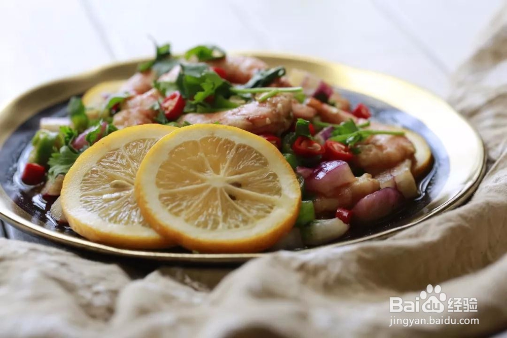 怎么做酸辣凉拌虾?