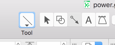Omnigraffle绘制连接线时从任意点开始