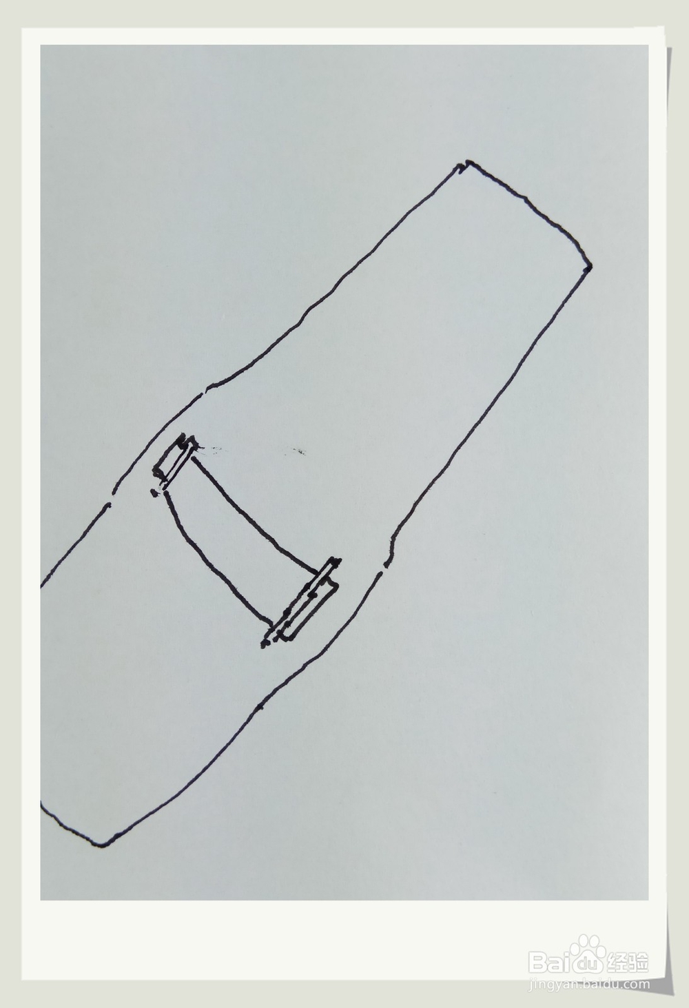 怎样画钢笔画“擦板”？