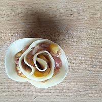 美味又好看的玫瑰花卷饺子