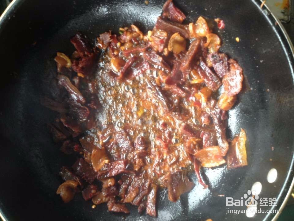 腊肉蒜苔怎么做