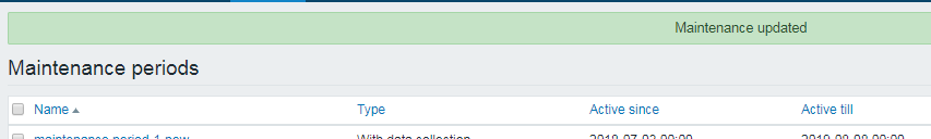 如何在zabbix的维护周期中增加周期？