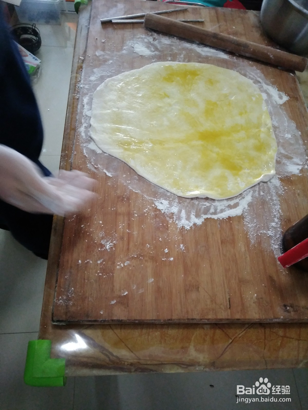 自己家常油饼