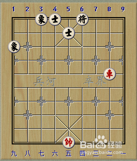 象棋残局：一车巧胜士象全系列：[4]简单3