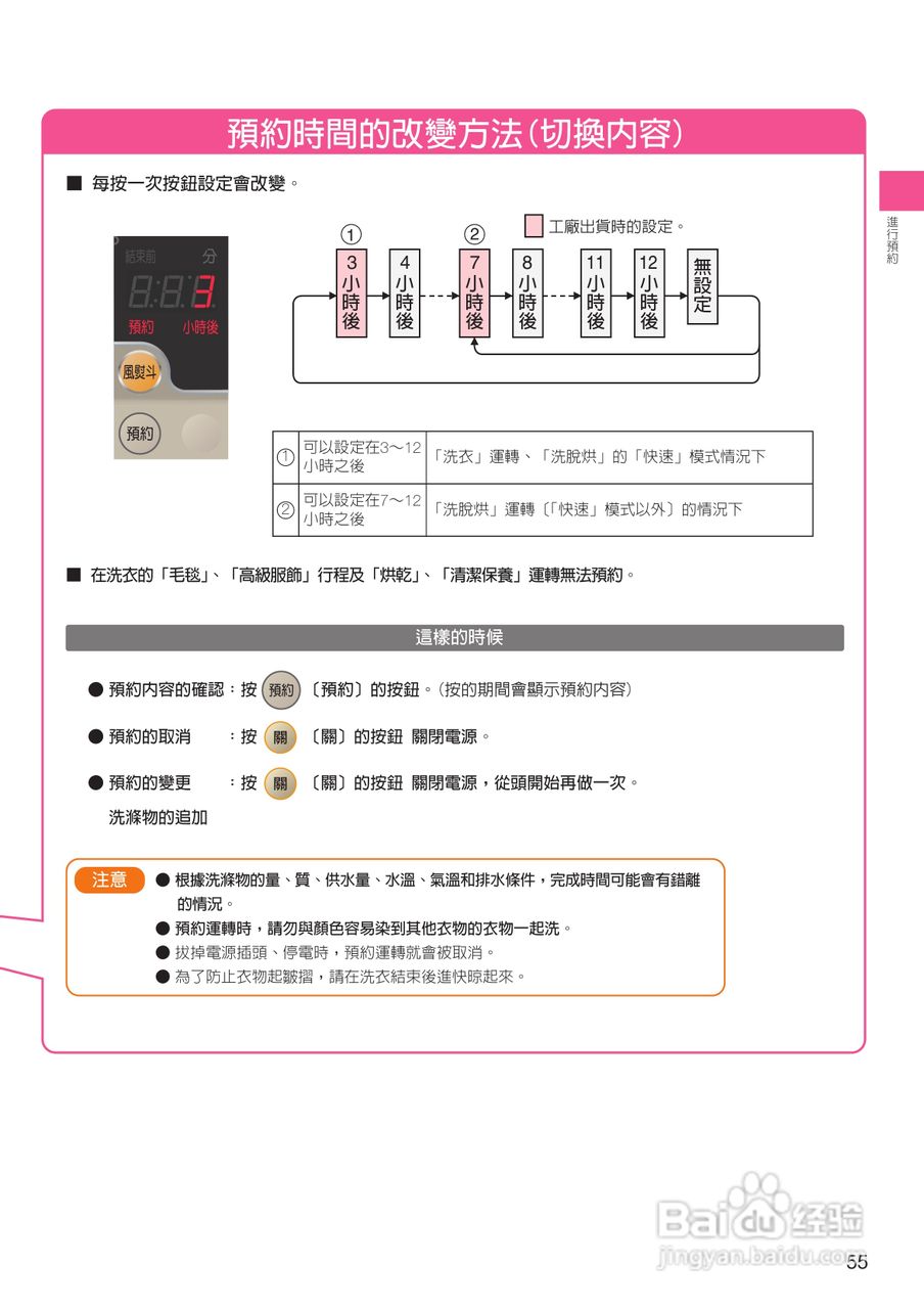 日立SF-BD2200TR洗衣机使用说明书:[6]