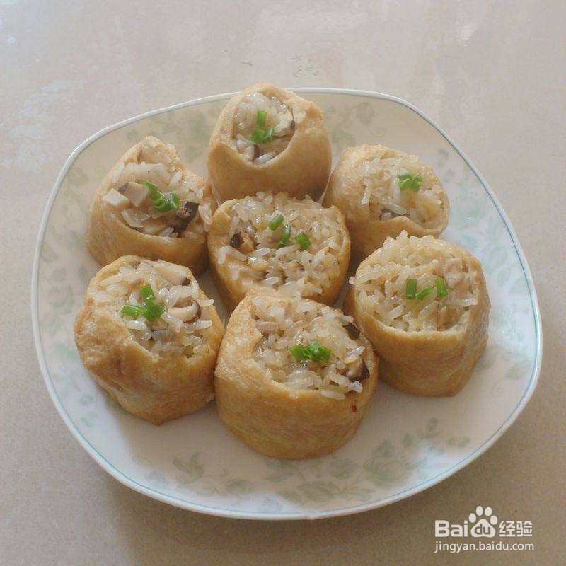 糯米豆腐酿的做法