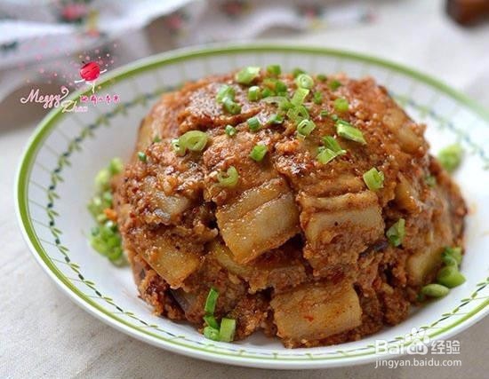 麻辣米粉蒸肉这么做,不油不腻,软糯喷香! 