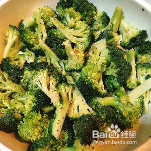 健康养生佳品空气炸锅版西兰花的做法