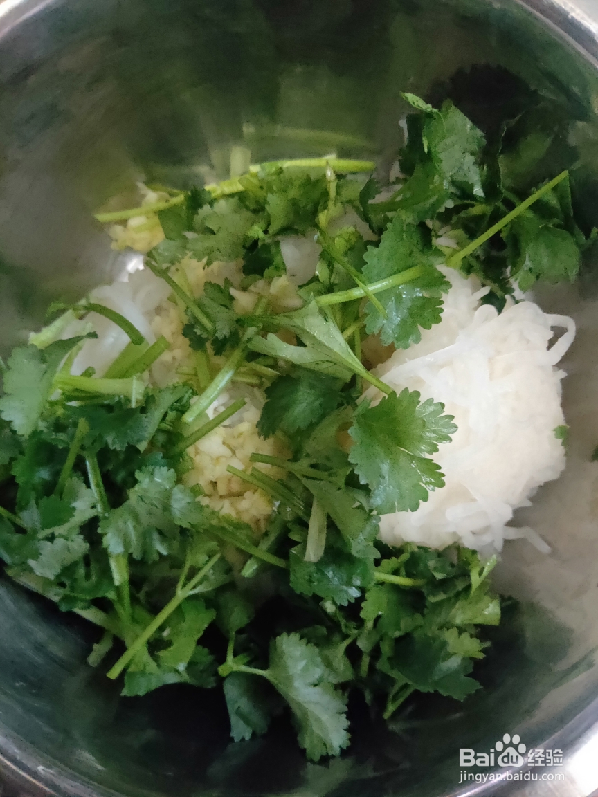 该怎么做香菜拌白萝卜