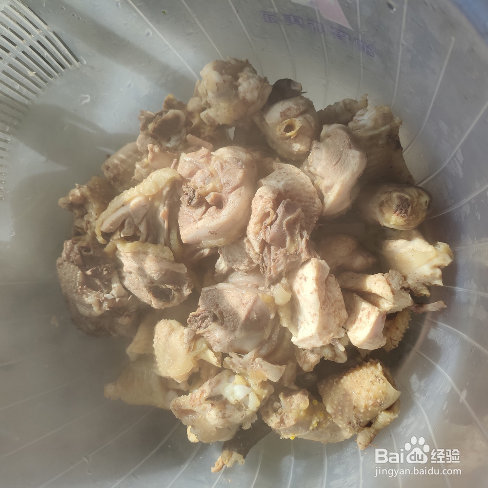 美味的冰糖红烧鸡