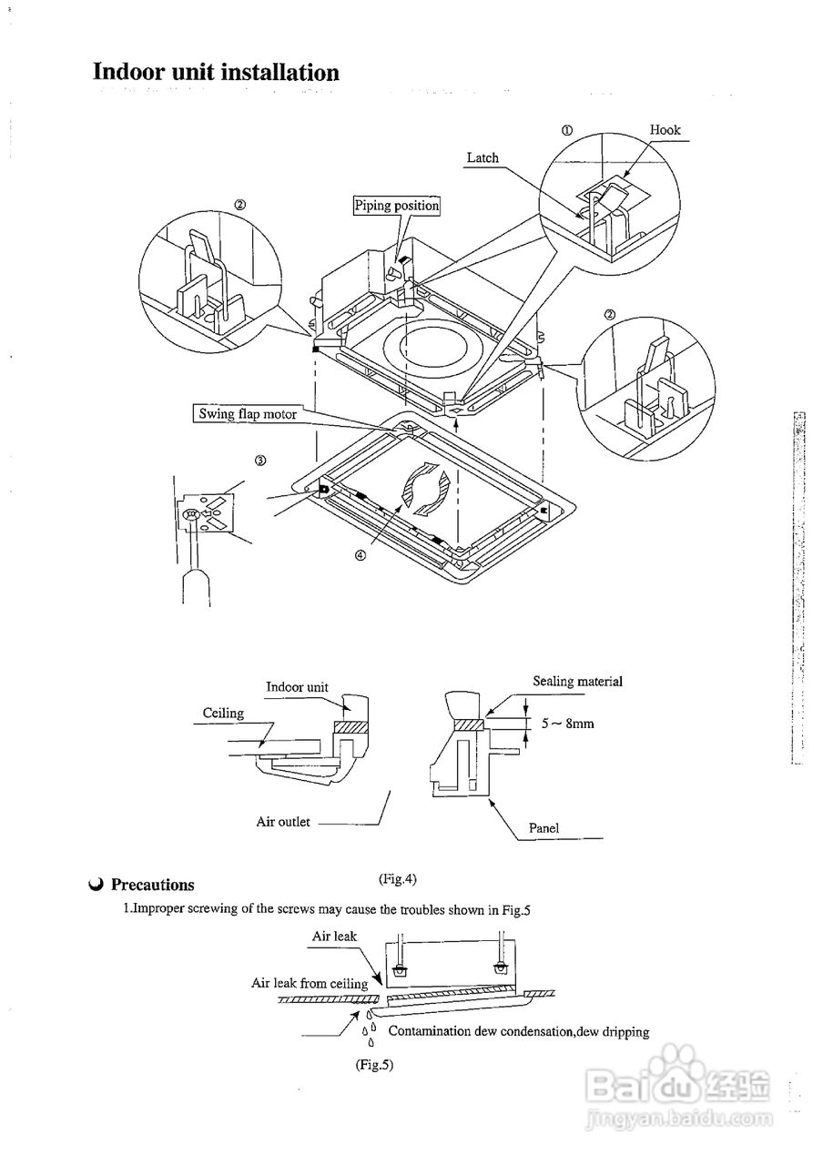 德国宝KF-50TW/A1分体式空调使用说明书:[4]