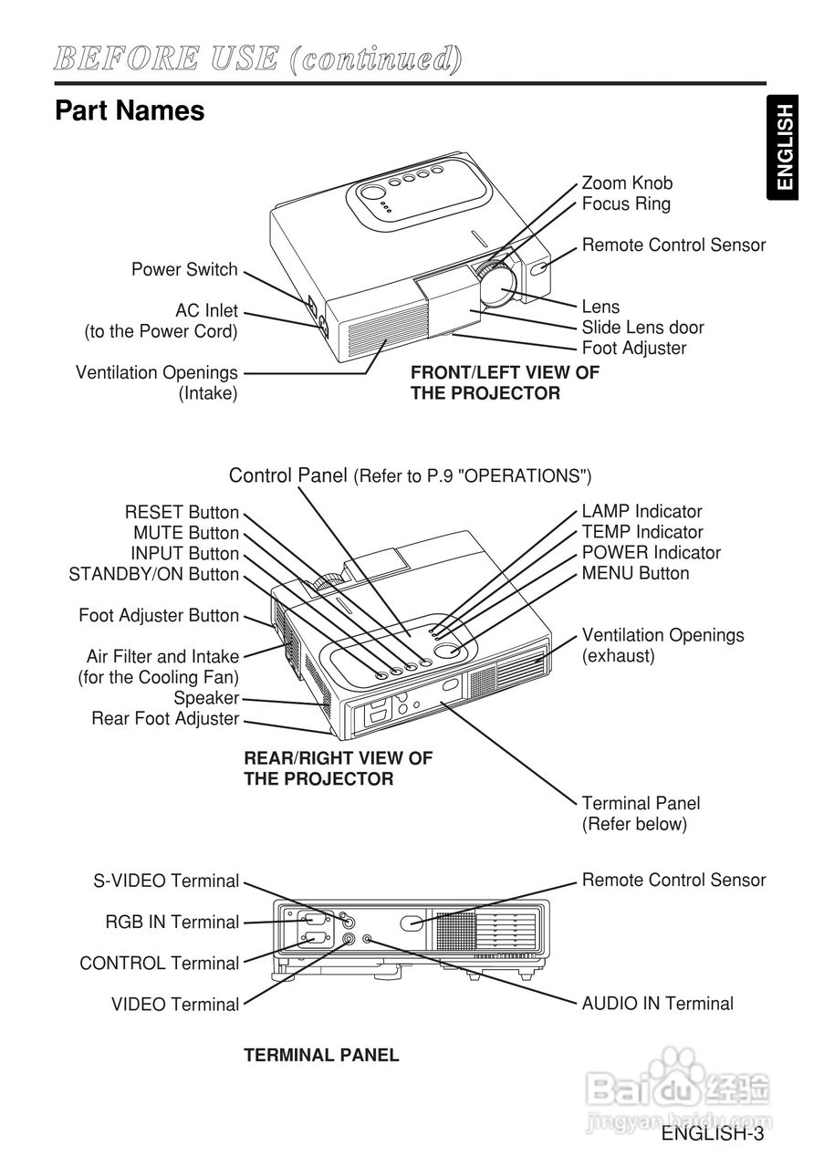 日立 C-X270W投影机说明书:[1]