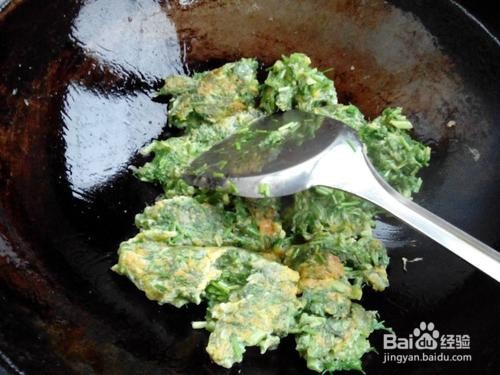 乌鸡蛋炒小茴香