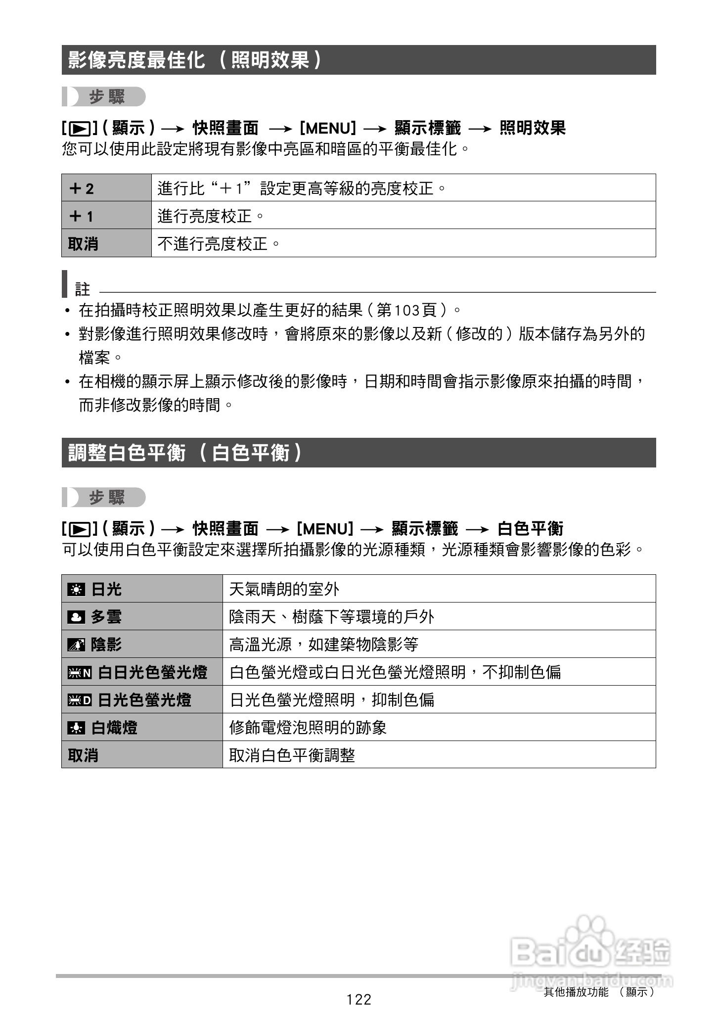 卡西欧 EX-ZR200(繁体中文)数码相机说明书:[13]