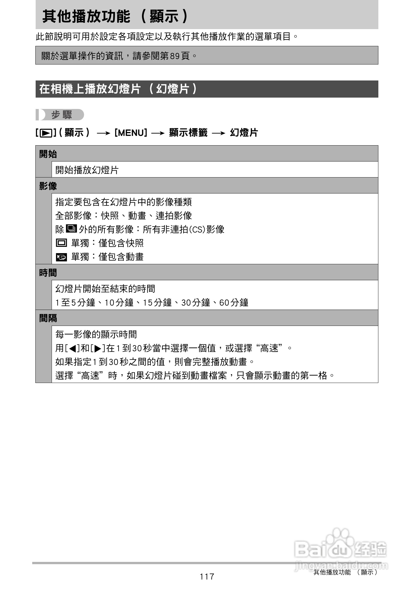 卡西欧 EX-ZR200(繁体中文)数码相机说明书:[12]