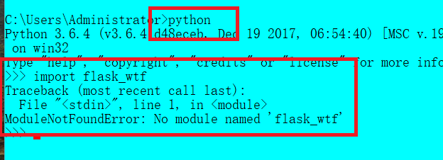 windows下怎么安装flask-wtf