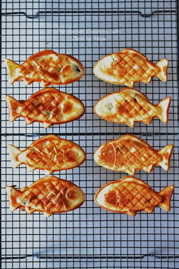 好多鱼蔓越莓酸奶松饼