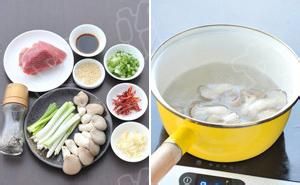 香煎蘑菇牛肉串的做法