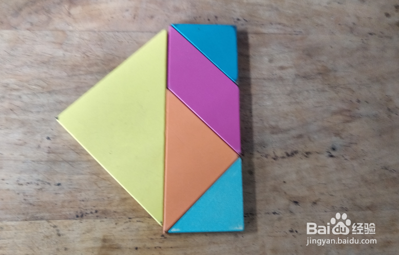 用七巧板怎样拼鼓槌?