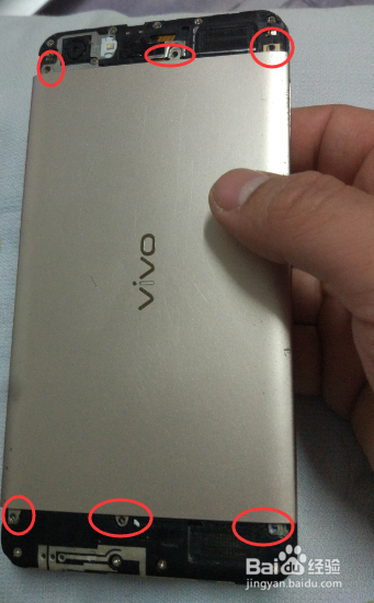 图示简单拆除(步步高)Vivo Y37手机拆机教程简介