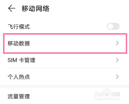荣耀60在什么地方打开5G网络
