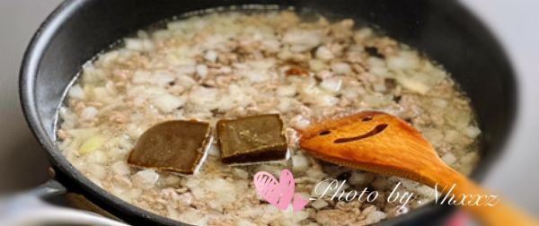 超快手青椒茄子肉沫咖喱