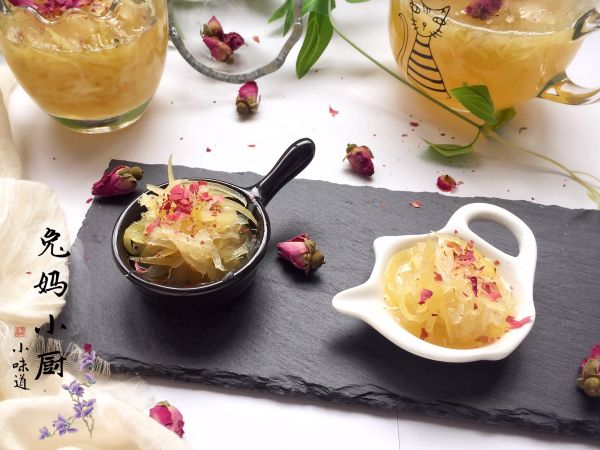 玫瑰蜂蜜柚子茶