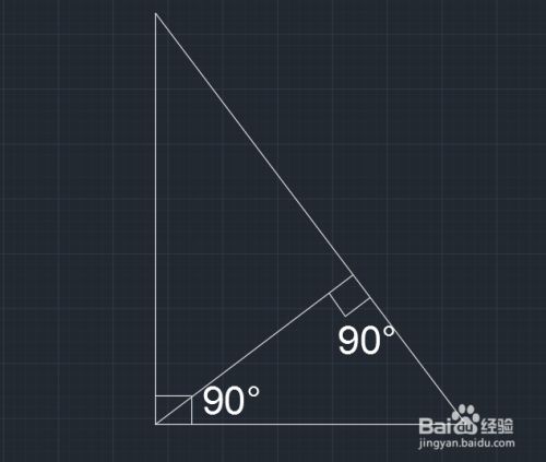 直角三角形有几条高怎么画