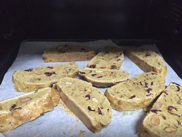 意式蔓越莓杏仁脆饼