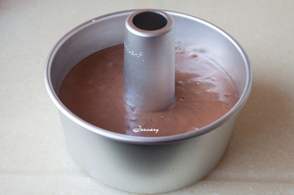 巧克力戚风蛋糕