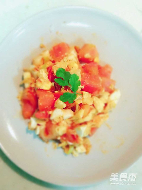 西红柿炒蛋的做法