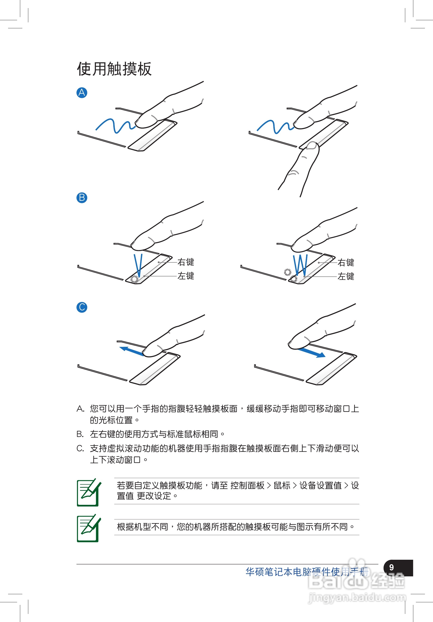 华硕G72Gx笔记本电脑使用说明书:[1]