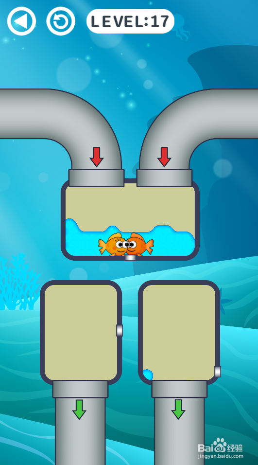 Reunite The Fish的Level 17怎样过关
