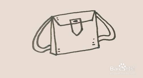 "斜挎包"简笔画教程