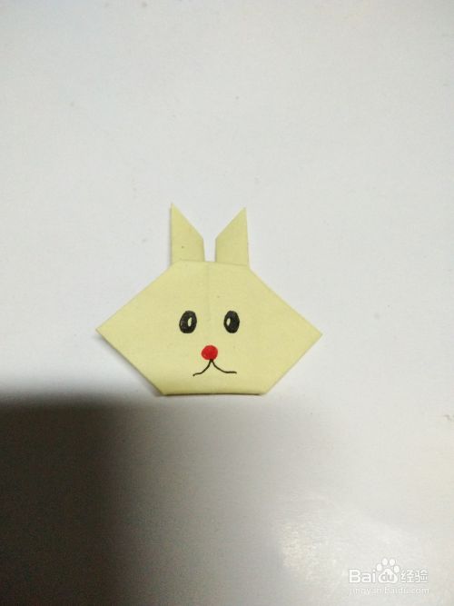 小兔子的折纸