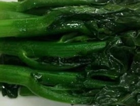 小小家常菜--肉沫拌芥兰