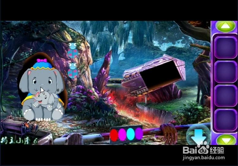 密室小游戏《可爱大象逃跑》如何通关