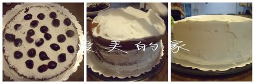 质朴但堪称精典的---黑森林蛋糕