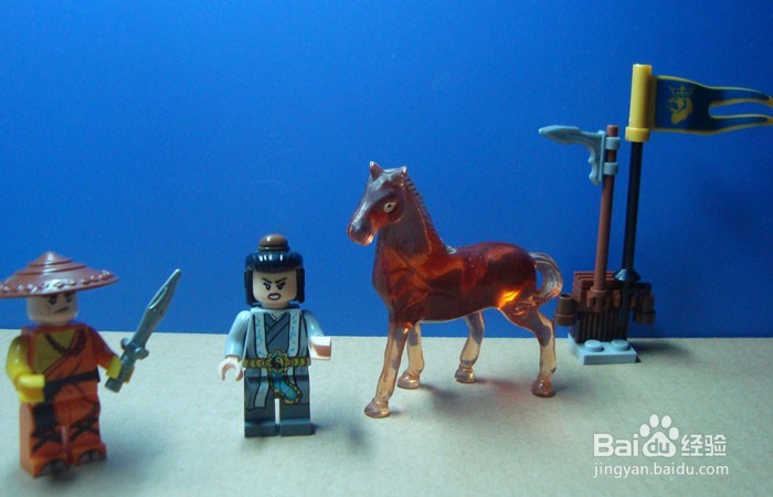 积木场景搭建之古代魔法师与路人甲