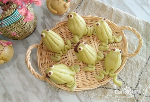 蹦蹦跳的小蛙花样馒头怎么做好吃？
